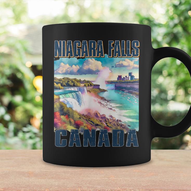 Retro Niagara Falls Californiaintage Rivers Canada Trip Tassen Geschenkideen