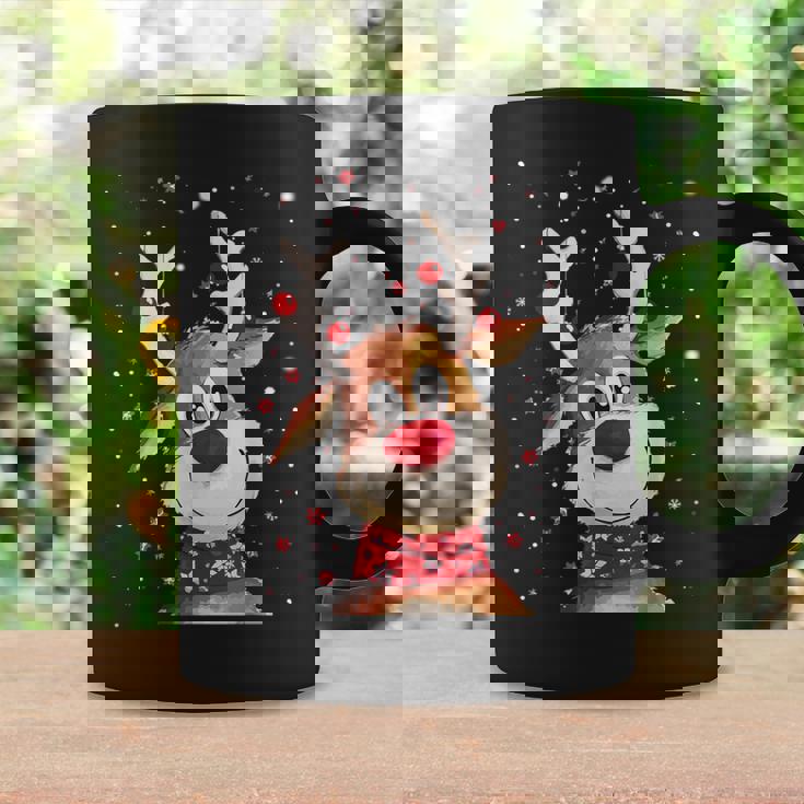 Rudolph Red Nose Santa Claus's Reindeer Coffee Mug Gifts ideas