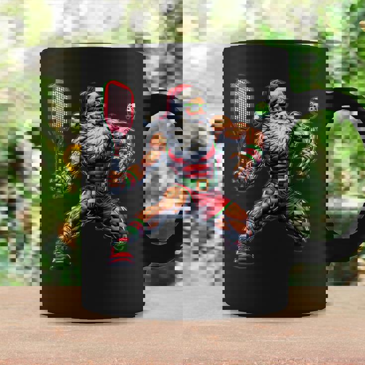 Santa Claus Pickleball Christmas Xmas Ugly Sweater Coffee Mug Gifts ideas