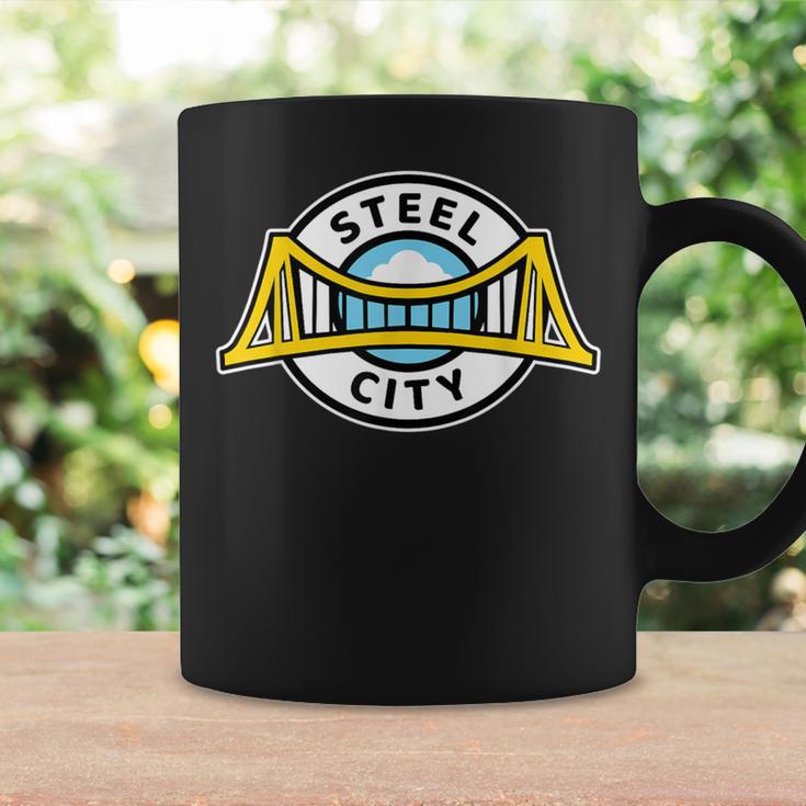 Sl City Pittsburgh Logo Der Stadt Der Brücken Tassen Geschenkideen