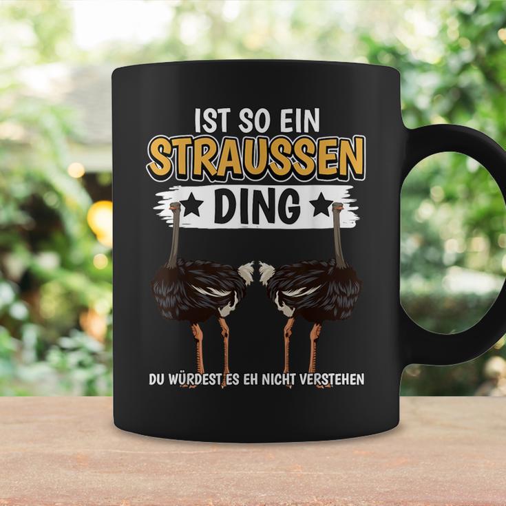 Straußeogel Sachen Ist So Ein Strauss Ding Ostrich S Tassen Geschenkideen