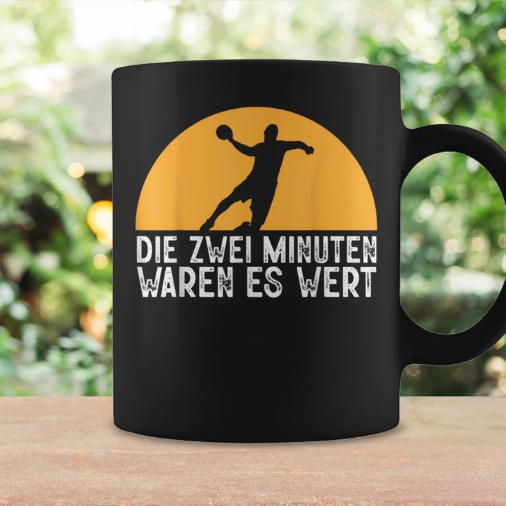 Two Minutes Waren Es Wert Handball Player Hanballer Tassen Geschenkideen