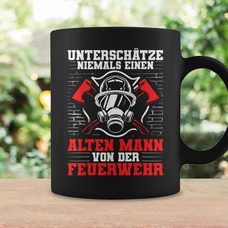 Underschätze Niemal Einen Alten Mann Fire Brigade Grandfather Tassen Geschenkideen