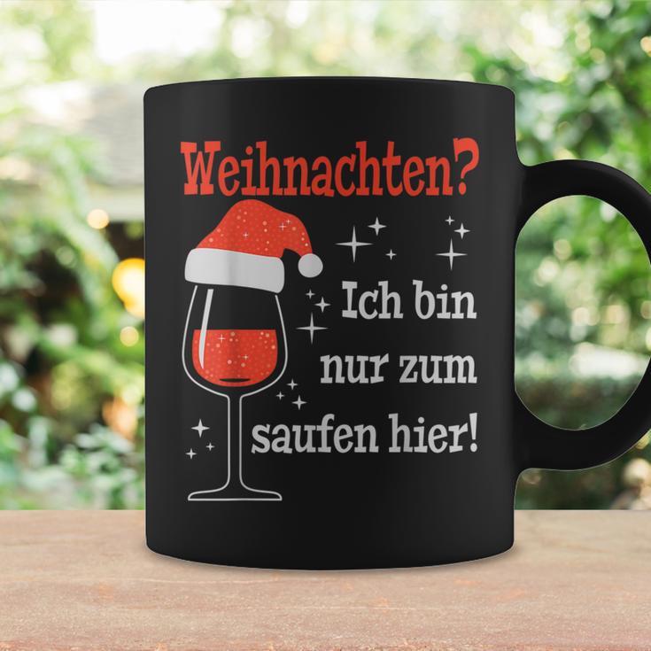 Weihnachten Ich Bin Nur Zum Saufen Hier Witziges Wein Tassen Geschenkideen