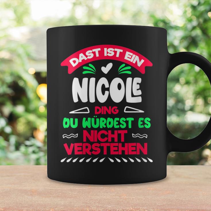 Women's Das Ist Ein Nicole Ding Du Würdest Es Nichterstehen Name With-Neck Tassen Geschenkideen