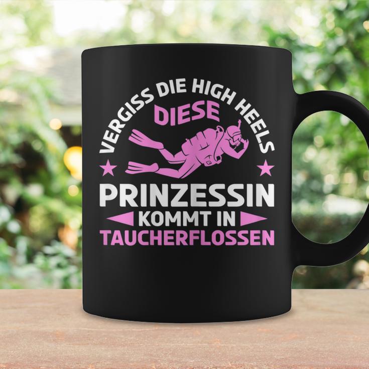 Women's Diese Prinzessin Kommt In Diving Fins Sports Diving S Tassen Geschenkideen