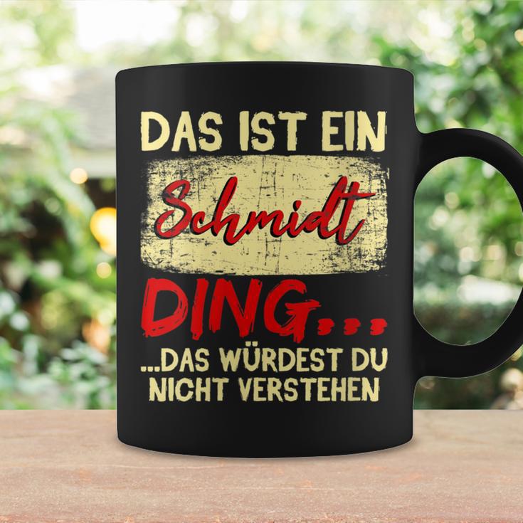 Women's Family Schmidt Das Ist Ein Schmidt Ding With-Neck Tassen Geschenkideen