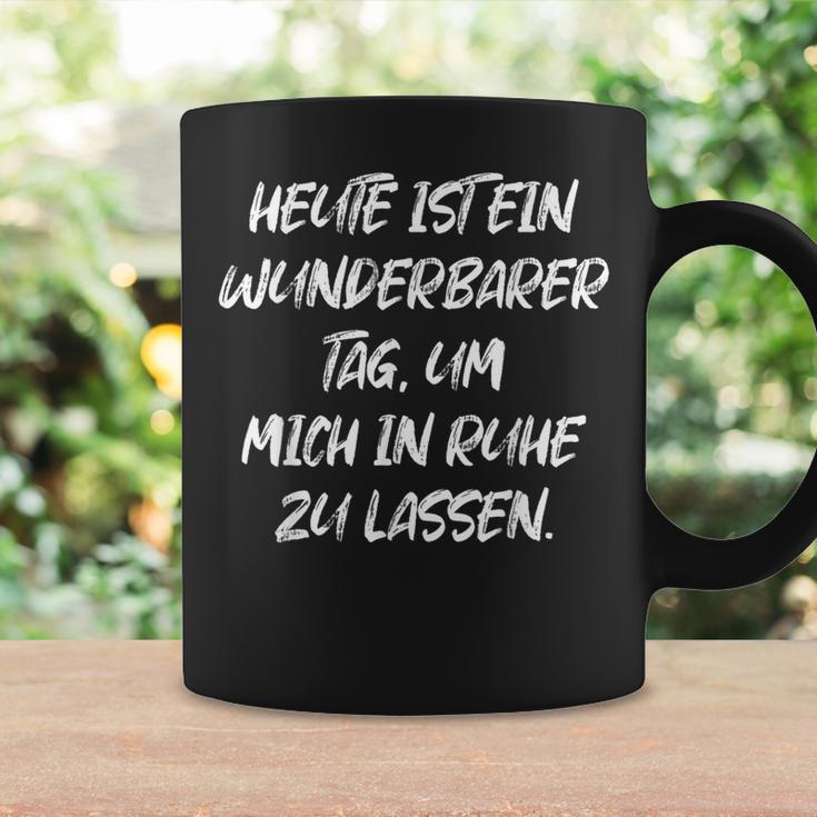 Wunderbarer Tag Mich In Ruhe Zu Lassen Women's Tassen Geschenkideen