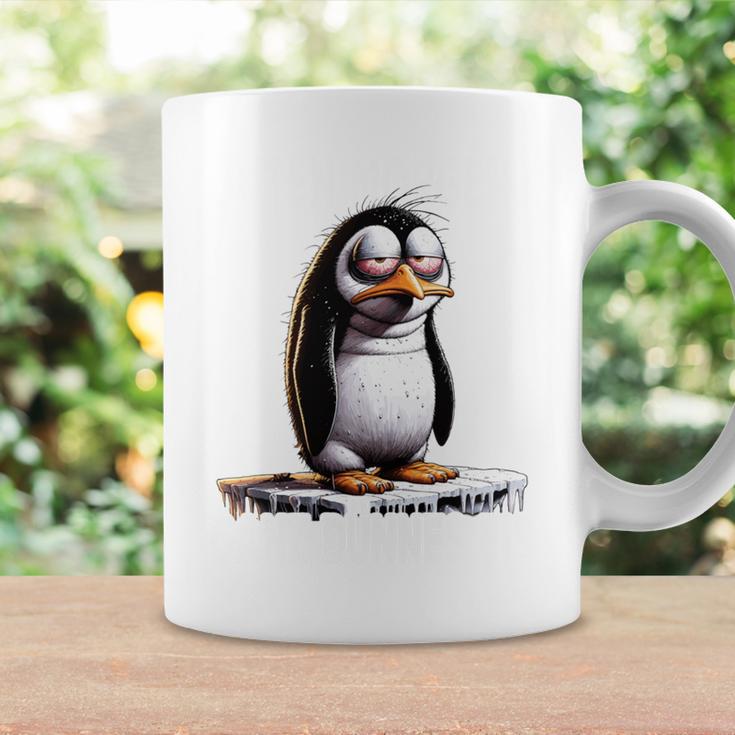 Guten Morgen Ganz Dünnes Eis Saying Penguin Tassen Geschenkideen