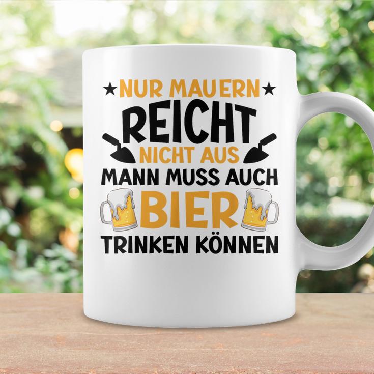 Maurer Beer Slogan Blue S Tassen Geschenkideen