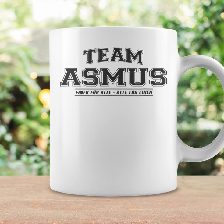 Team Asmus Stolze Familie Nachname Geschenk Tassen Geschenkideen