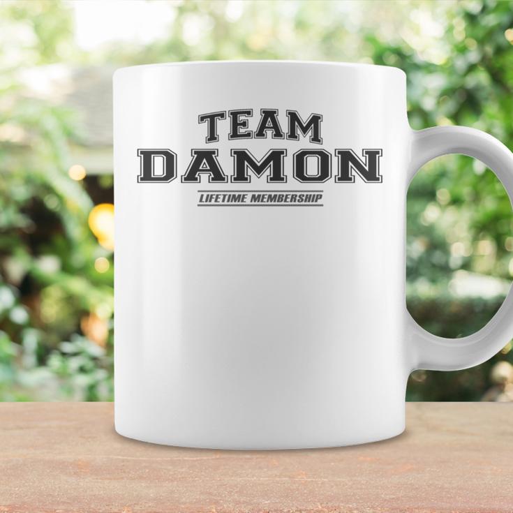 Team Damon Proud Family Surname Last Name Gray Tassen Geschenkideen