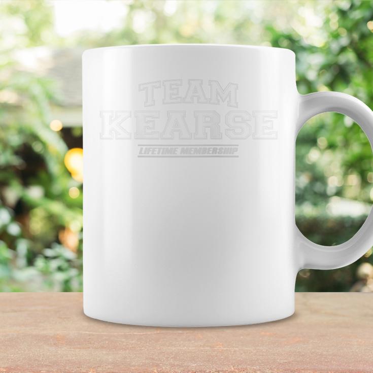 Team Kearse Stolzer Familiennachname Nachname Geschenk Raglan Tassen Geschenkideen