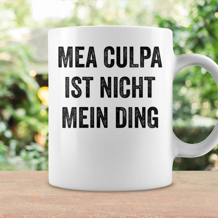 Women's Mea Culpa Ist Nicht Mein Ding Blue Tassen Geschenkideen