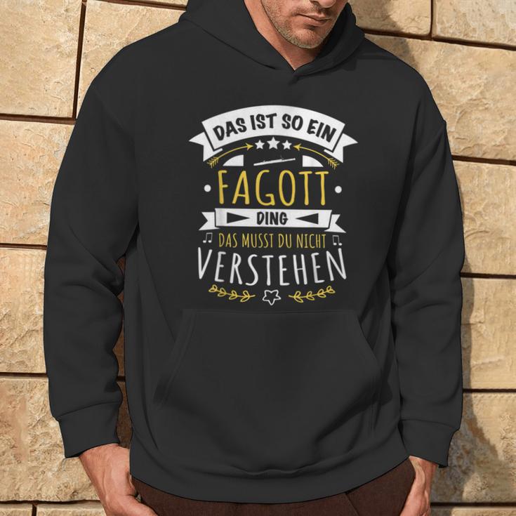 With Bassoon Bassoontist Musiker Das Ist So Ein Bassoon Ding Kapuzenpullover Lebensstil