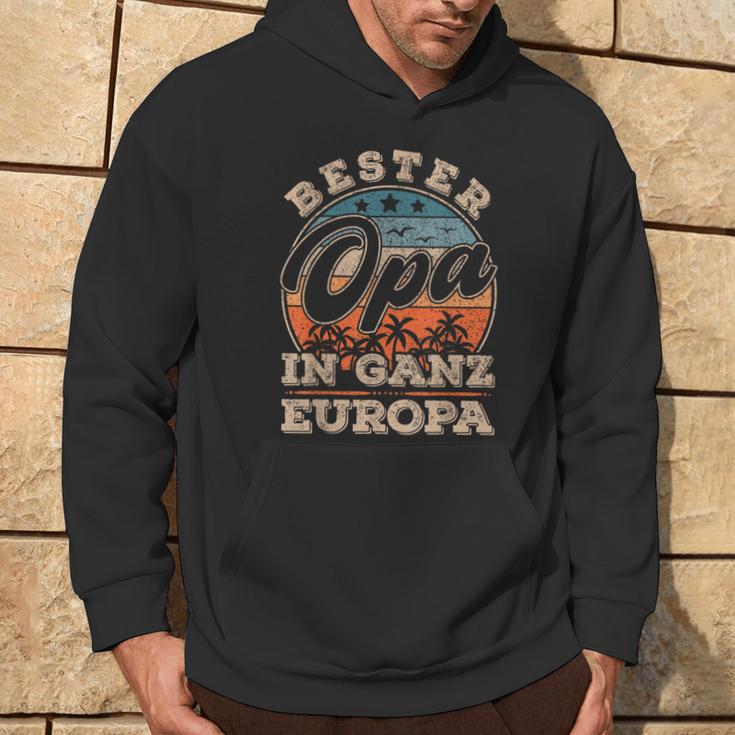 Bester Opa In Ganz Europa S Kapuzenpullover Lebensstil