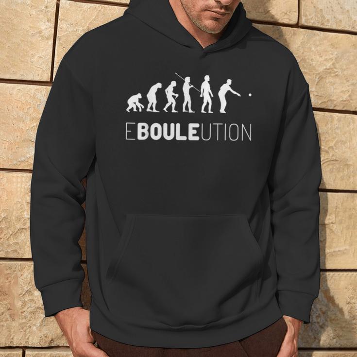 Boule Ebouleution Boccia Evolution Boulplayer Petanque Kapuzenpullover Lebensstil