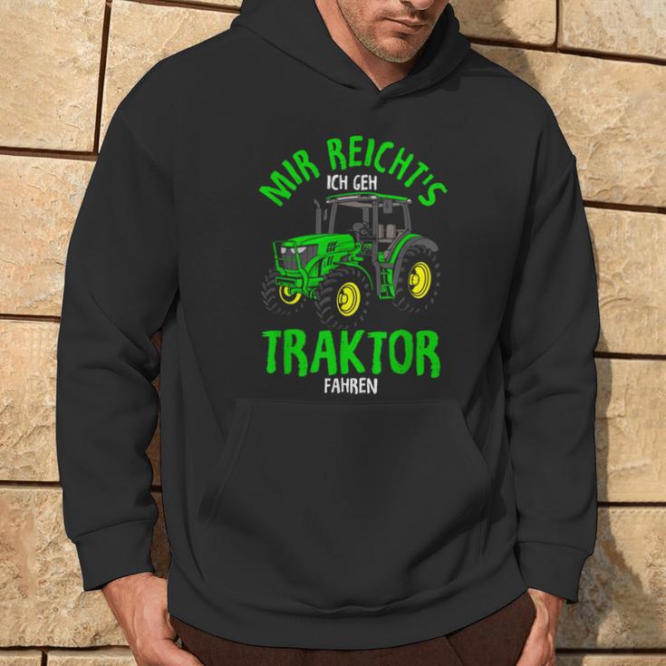 Children's Mir Reichts Ich Geh Traktor Fahren Tracker Kapuzenpullover Lebensstil