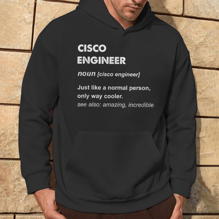 Cisco Engineer Kapuzenpullover Lebensstil