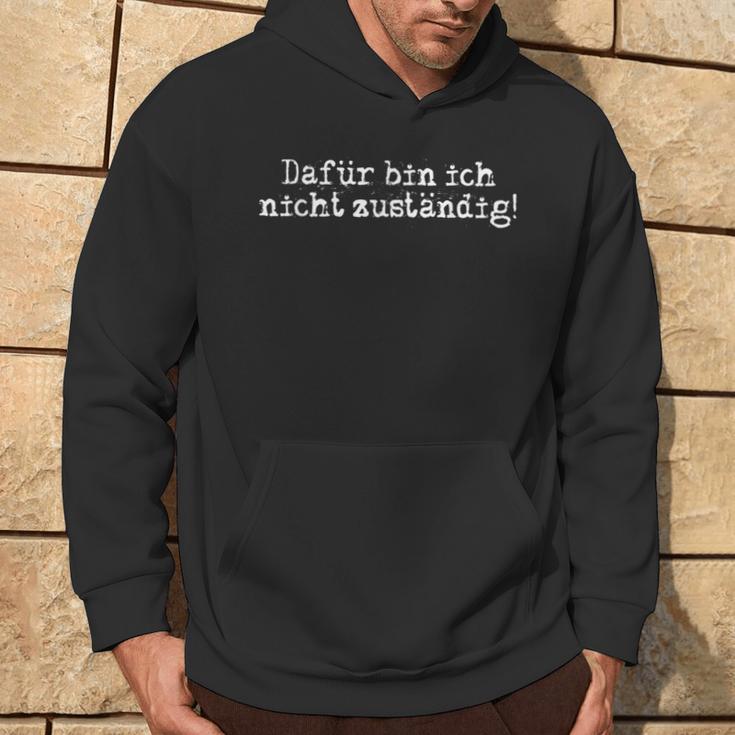 Dafür Bin Ich Nicht Anständig Amt Beruf Office Beamter Kapuzenpullover Lebensstil