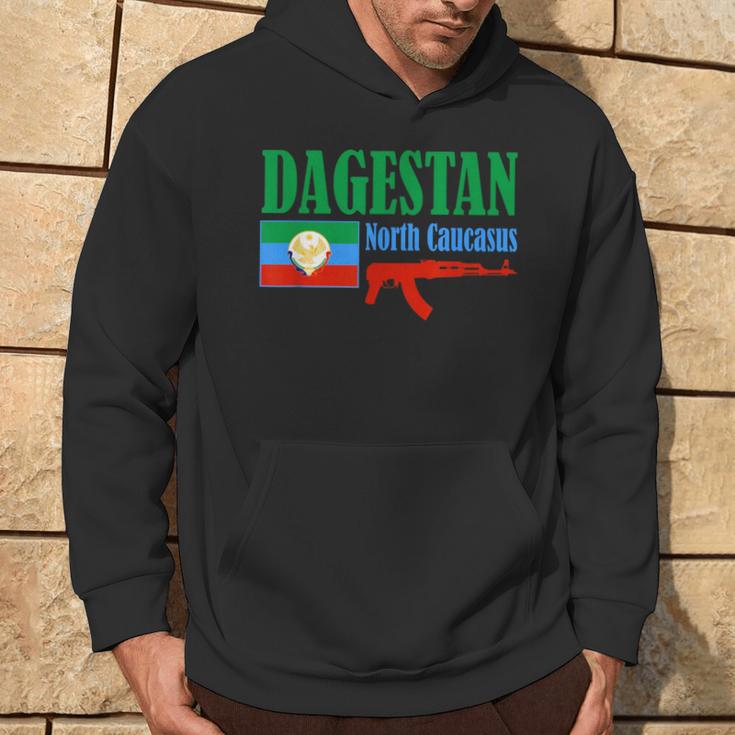 Dagestan Flag Stolzer Dagestani Kapuzenpullover Lebensstil