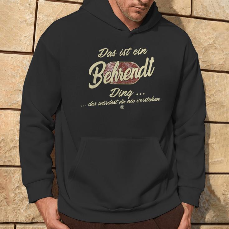 Das Ist Ein Behrendt Ding It's A Behrendt Ding Kapuzenpullover Lebensstil