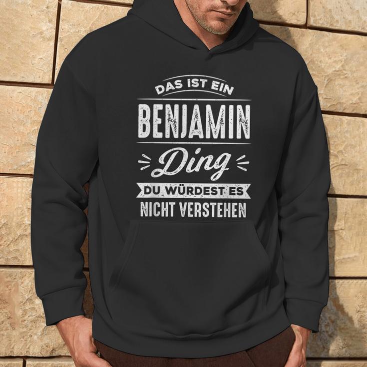 Das Ist Ein Benjamin Ding Du Würdest Es Nichterstehen Kapuzenpullover Lebensstil