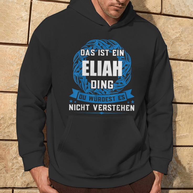 Das Ist Ein Eliah Dingorname Kapuzenpullover Lebensstil