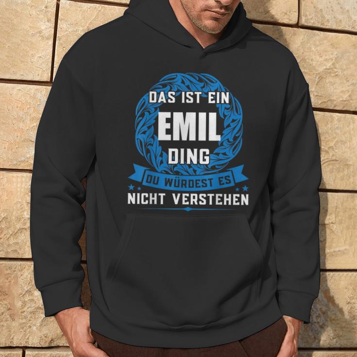 Das Ist Ein Emil Dingorname Kapuzenpullover Lebensstil