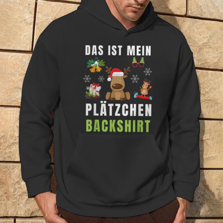 Das Ist Mein Plätzchen Back Backen Christmas Biscuits Kapuzenpullover Lebensstil