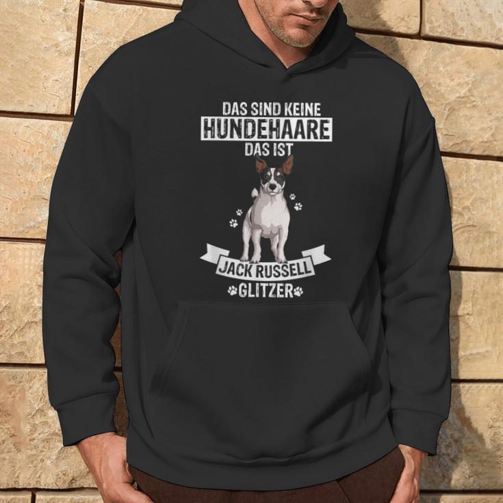 Das Sind Keine Hundehaare Das Ist Jack Russel Glitter Dog Kapuzenpullover Lebensstil