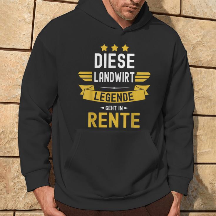 Die Legende Geht In Rente Geht In Kapuzenpullover Lebensstil