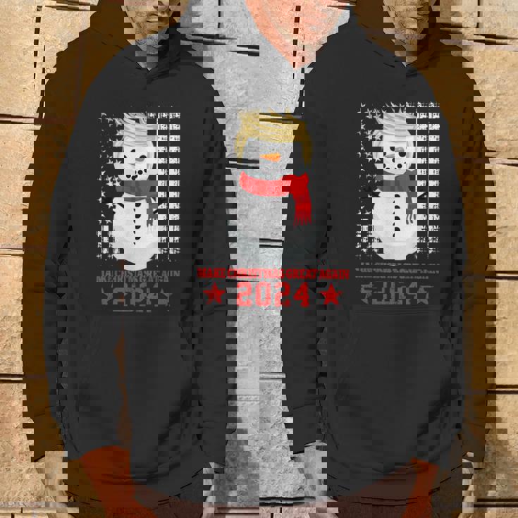 Donald Trump 2024 Usa Make Christmas Great Again Xmas Hoodie Lifestyle