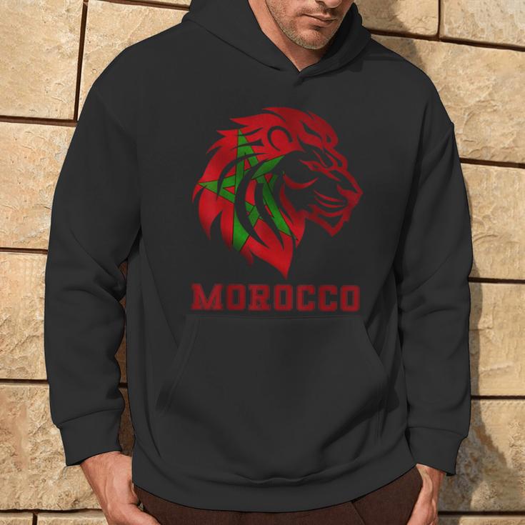 Sweat à Capuche Drapeau Du Maroc – Pour Supporter L'équipe Nationale, Cadeau Original Homme/femme/enfant