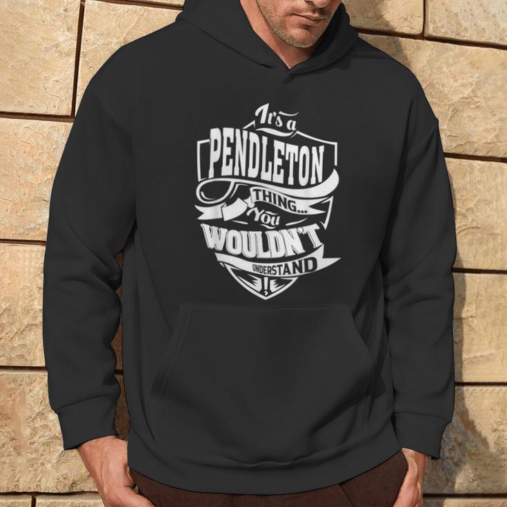 Es Ist Eine Pendleton-Ding Kapuzenpullover Lebensstil