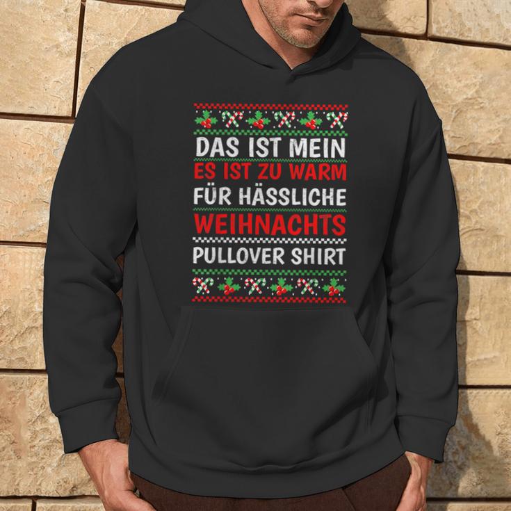 Es Ist Zu Warm Für Hässliche Weihnachtss Kapuzenpullover Lebensstil