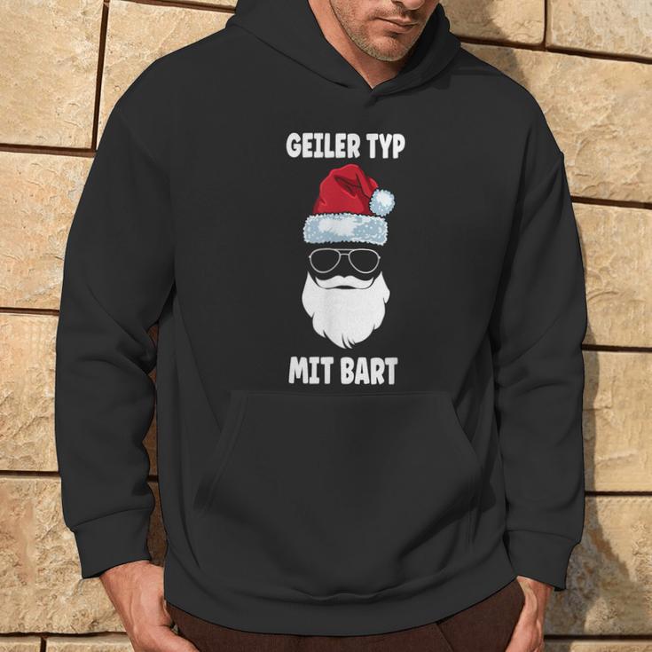 Geiler-Typmitbart Christmas Beard Kapuzenpullover Lebensstil