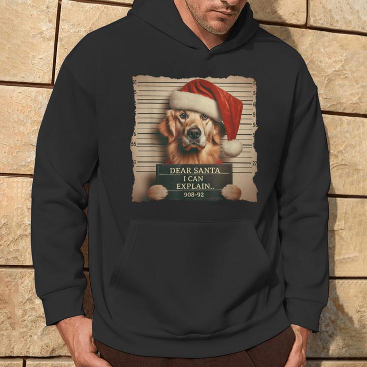 Golden Retriever Dog Christmas Kapuzenpullover Lebensstil