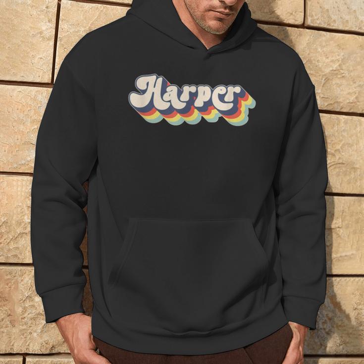 Harper Familienname Personalisierter Nachname Harper Kapuzenpullover Lebensstil