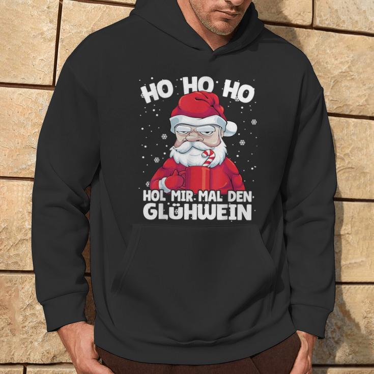 Hol Mir Mal Den Glühwein Annoyed Santa Kapuzenpullover Lebensstil