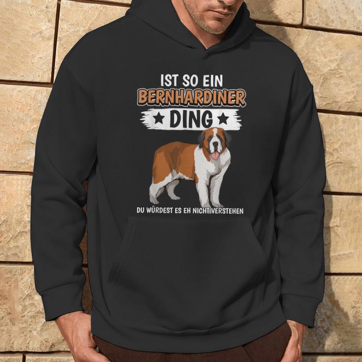 Hundehalter Ist So Ein Bernhardiner Ding Bernhardiner Kapuzenpullover Lebensstil