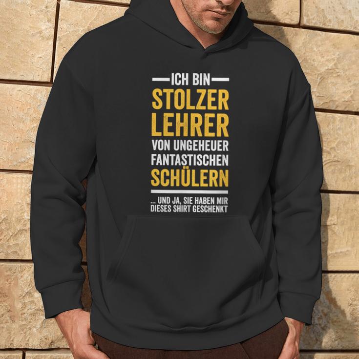 Ich Bin Stolzer Lehreron Fantastische Students Kapuzenpullover Lebensstil