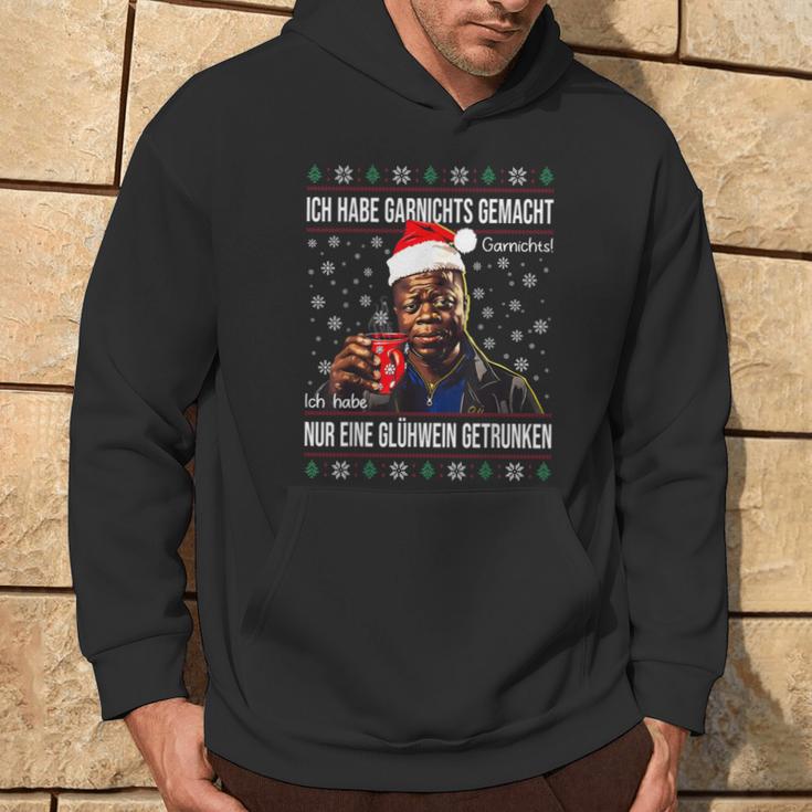 Ich Habe Garnichts Gemacht Nur Eine Glühwein Getrunken Xmas Kapuzenpullover Lebensstil