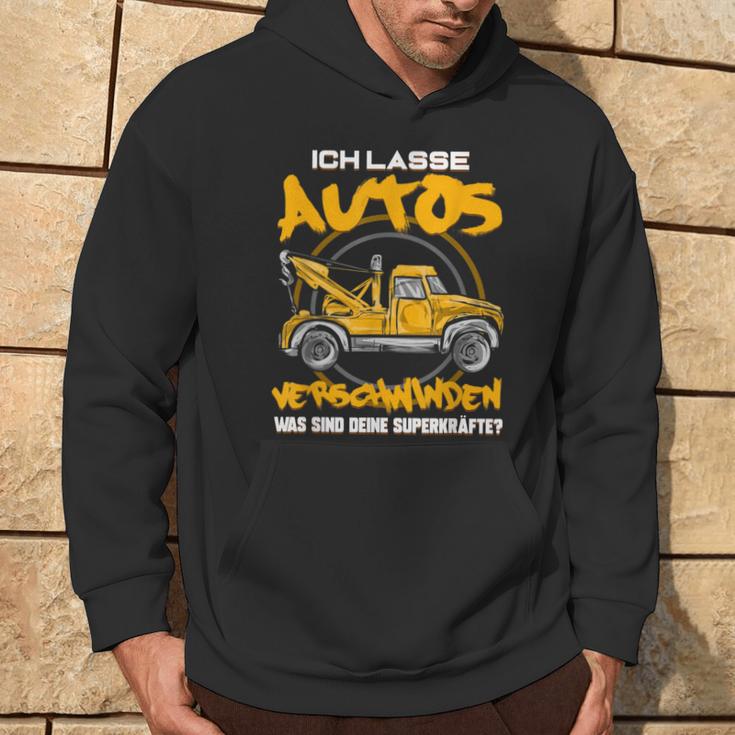 Ich Lasse Autoserschwinden Tow Service Kapuzenpullover Lebensstil