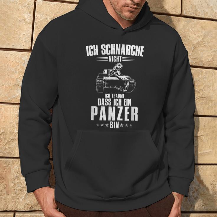 Ich Schnarche Nicht Ich Träume Dass Ich Ein Panzer Bin Kapuzenpullover Lebensstil