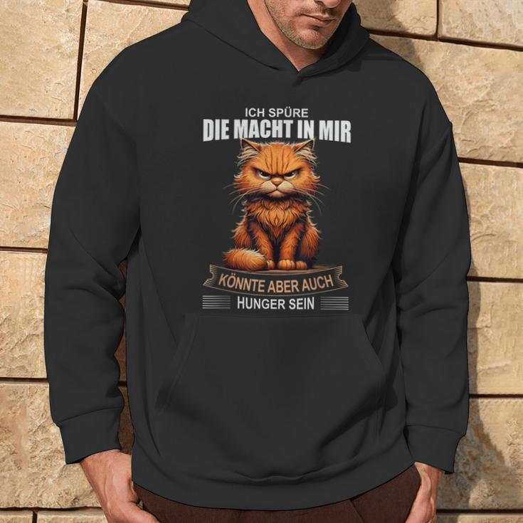 Ich Spüre Die Macht In Mir Kapuzenpullover Lebensstil