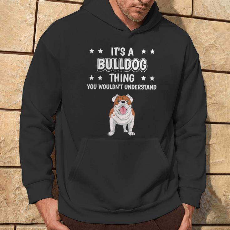 Ist So Ein Bulldogge Ding Lustiger Spruch Bulldoggen Kapuzenpullover Lebensstil