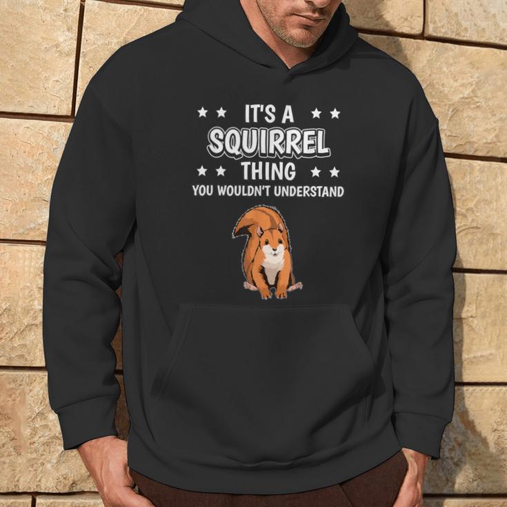 Ist So Ein Eichhörnchen Ding Lustiger Spruch Eichhörnchen Kapuzenpullover Lebensstil