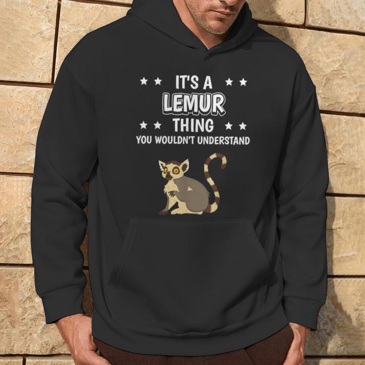 Ist So Ein Lemur Ding Lustiger Spruch Lemure Kapuzenpullover Lebensstil