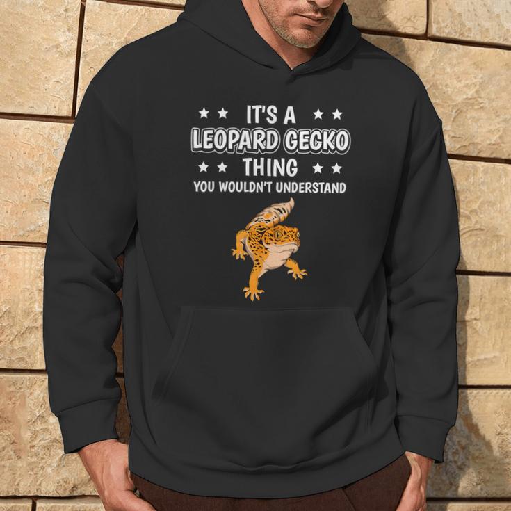 Ist So Ein Leopardgecko Ding Lustiger Spruch Leopardgeckos Kapuzenpullover Lebensstil